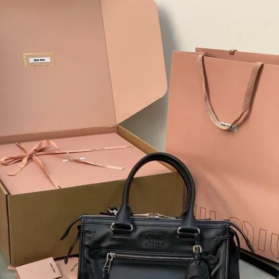 Miu Miu Black shoulder bag AAA Quality Replica