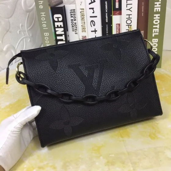 Louis Vuitton M47542 Black Monogram Empreinte 25-20-5cm crossbody 1 1 Replica