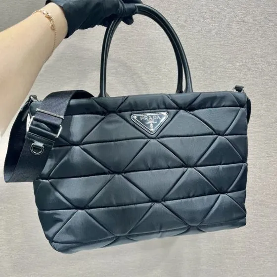 Prada Black 40x30x16cm shoulder bag Premium Replica