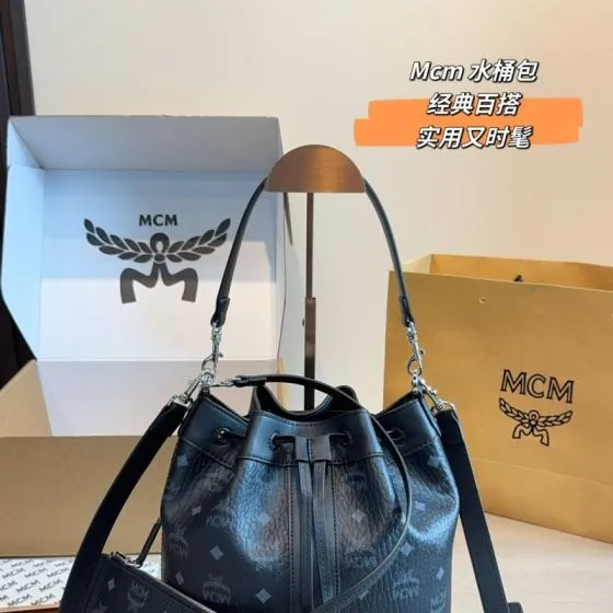 MCM Monogram shoulder bag Premium Replica