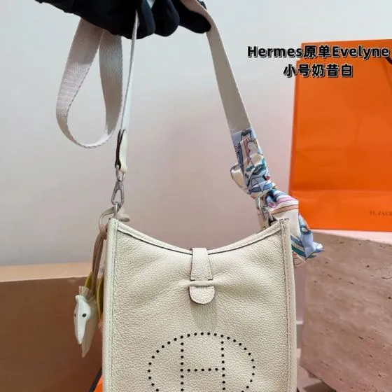 Hermes Evelyne Yellow small crossbody — 1:1 Replica