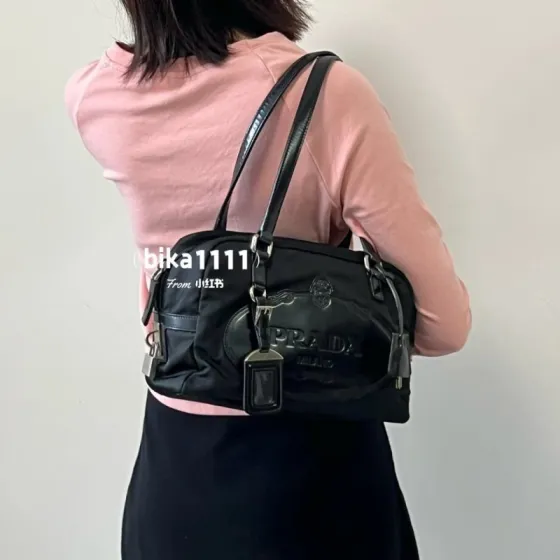 Prada Black shoulder bag Premium Replica
