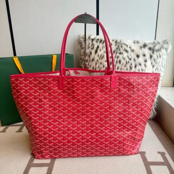Goyard Red 40x30x16cm shoulder bag Premium Replica