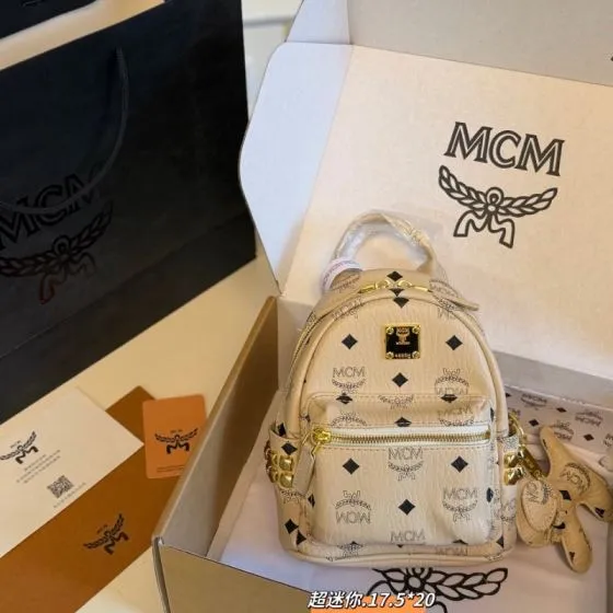 MCM Stark Visetos 30x38x15cm shoulder bag Premium Replica