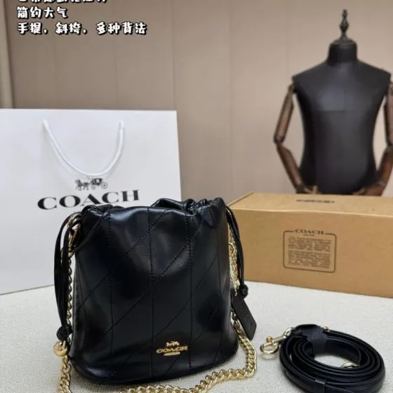 Coach Lambskin shoulder bag AAA Quality Replica