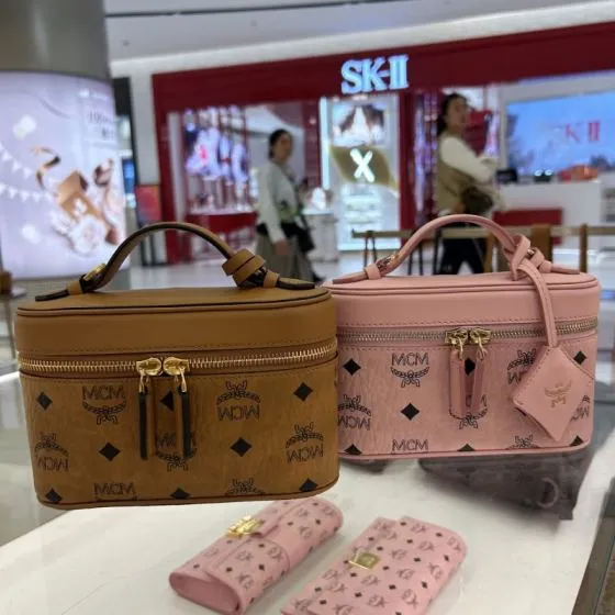 MCM Visetos 25x18x10cm shoulder bag Premium Replica