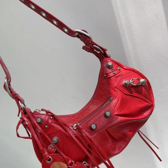 Balenciaga Le Cagole Red 26x14cm shoulder bag Premium Replica
