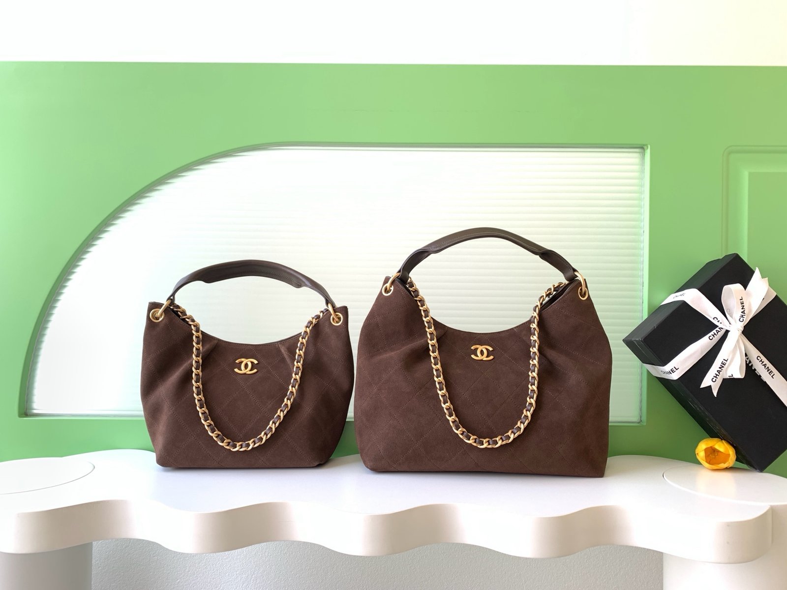 Chanel Brown shoulder everyday