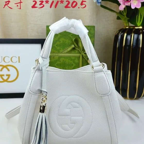 Gucci Soho White leather 23 11 20 5cm shoulder 1 1 Replica