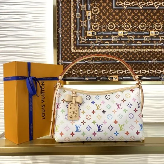 Louis Vuitton M27578 Monogram Multicolor on White shoulder — 1:1 Replica