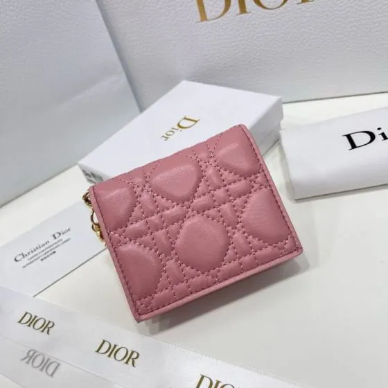 Dior Lady Pink 11x8x3cm everyday Top Quality Replica