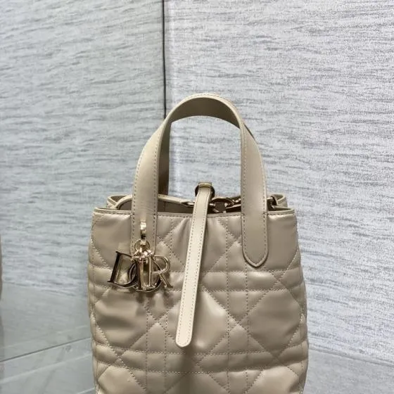 Dior Lady Beige shoulder Premium Replica