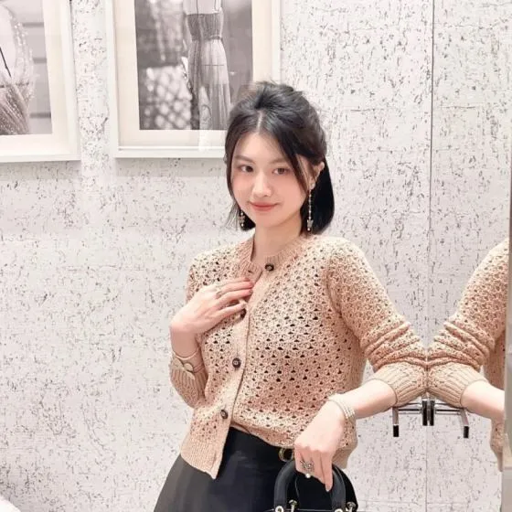 Dior Lady Black shoulder Top Quality Replica