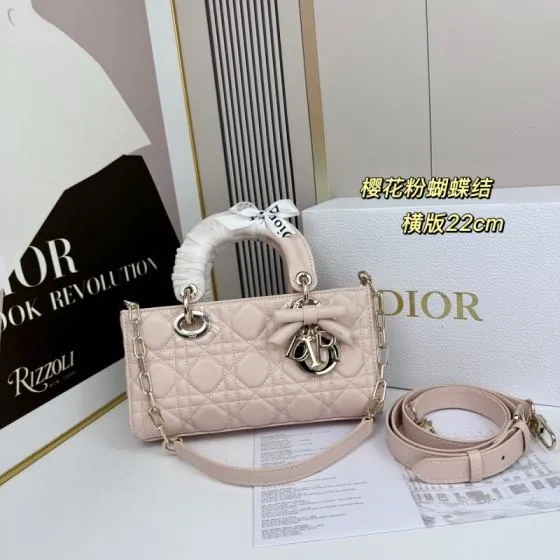 Dior Lady D-Joy Light Pink 22cm shoulder Top Quality Replica