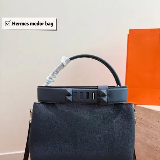 Hermes Medor Blue shoulder Top Quality Replica