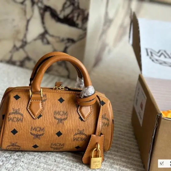 MCM Visetos 18x12cm shoulder bag Top Quality Replica