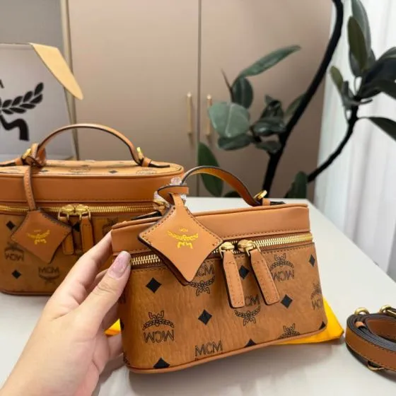 MCM Visetos 25x18x10cm shoulder bag Premium Replica