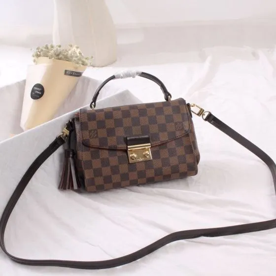 Louis Vuitton M41581 Damier Ebene 21 5-18-9cm crossbody — AAA Quality Replica