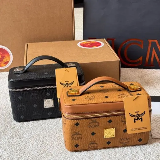 MCM Monogram 25x18x10cm shoulder bag AAA Quality Replica