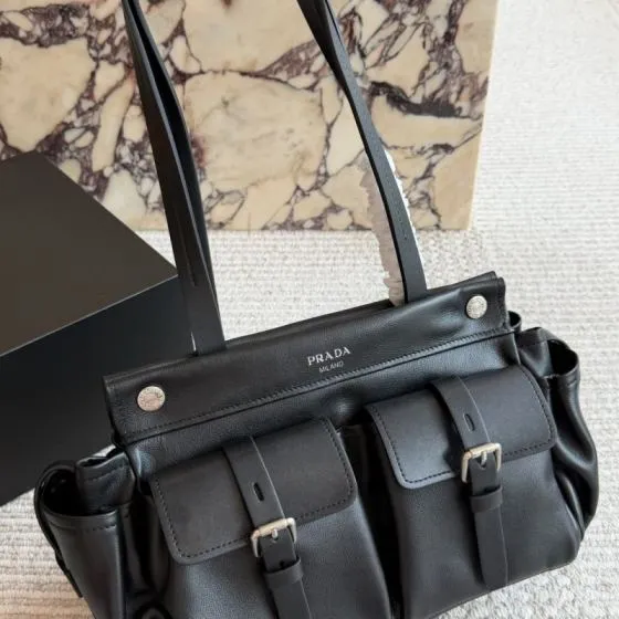 Prada Black shoulder bag Top Quality Replica