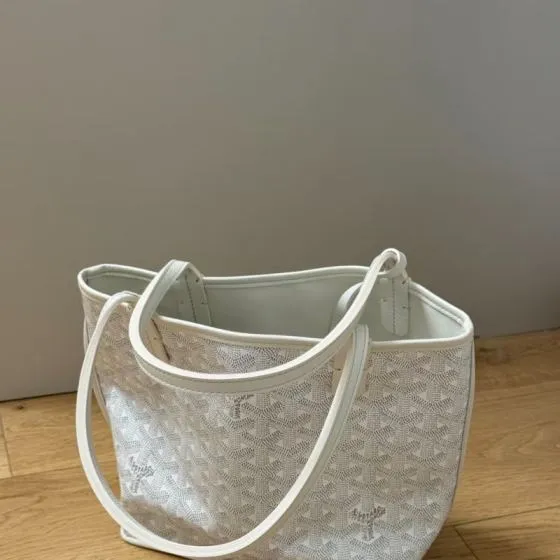 Goyard White 18x12cm shoulder bag AAA Quality Replica
