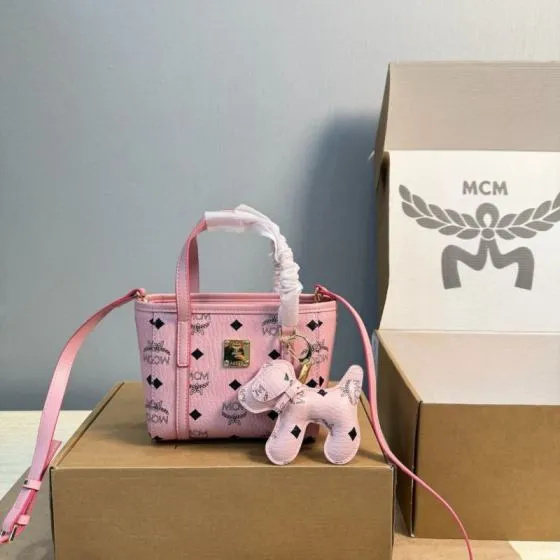 MCM Toni Visetos 19x16cm shoulder bag Top Quality Replica