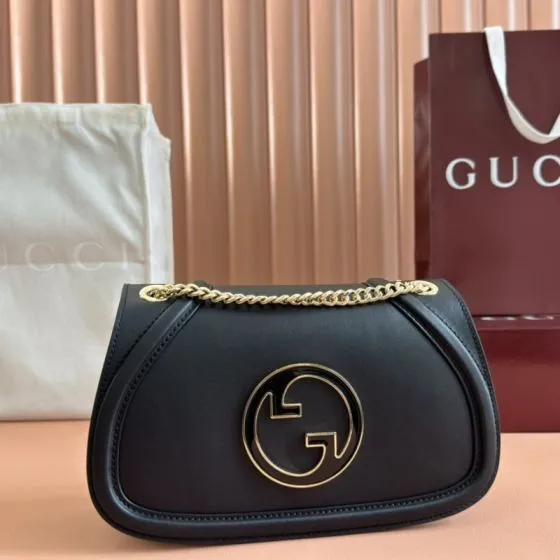 Gucci Blondie Black shoulder Premium Replica