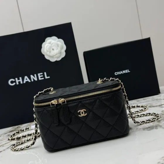 Chanel Black mini crossbody Top Quality Replica