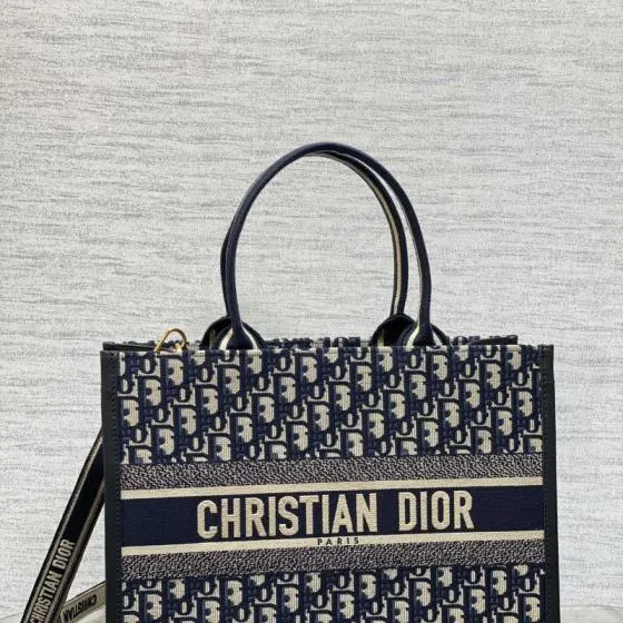 Dior Book Tote Blue Oblique — Top Quality Replica