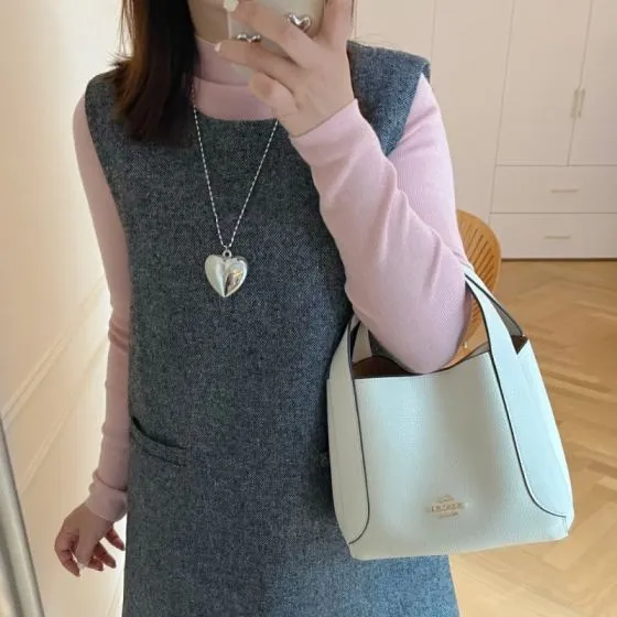 Coach White 25x18x10cm shoulder bag Top Quality Replica