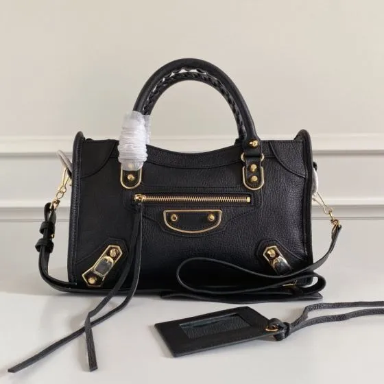 Balenciaga City Black 38x28x15cm shoulder bag 1 1 Replica