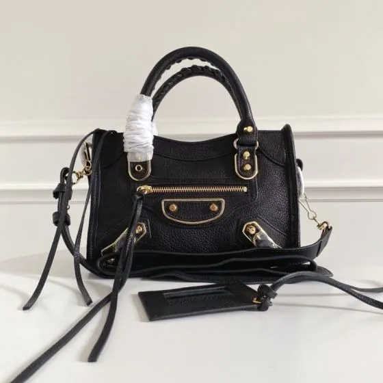 Balenciaga City Black 38x28x15cm shoulder bag 1 1 Replica
