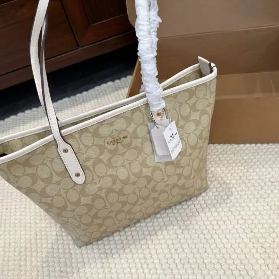 Coach Monogram shoulder bag AAA Quality Replica