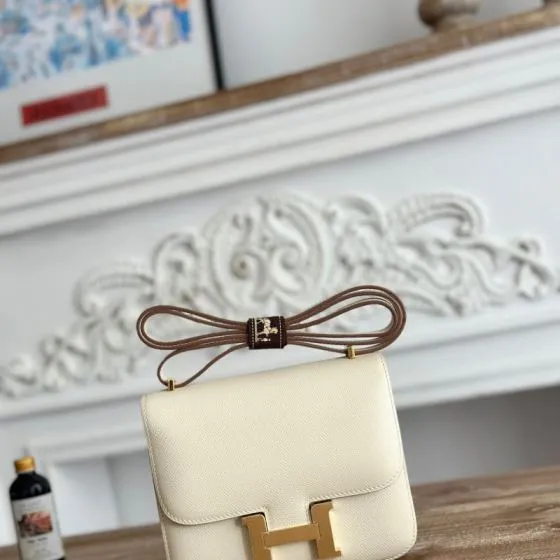 Hermes Cream crossbody — AAA Quality Replica
