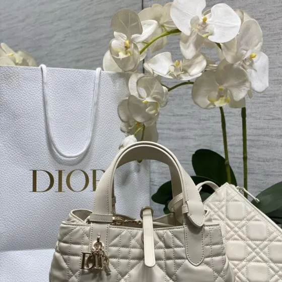 Dior Toujours Beige tote 1 1 Replica