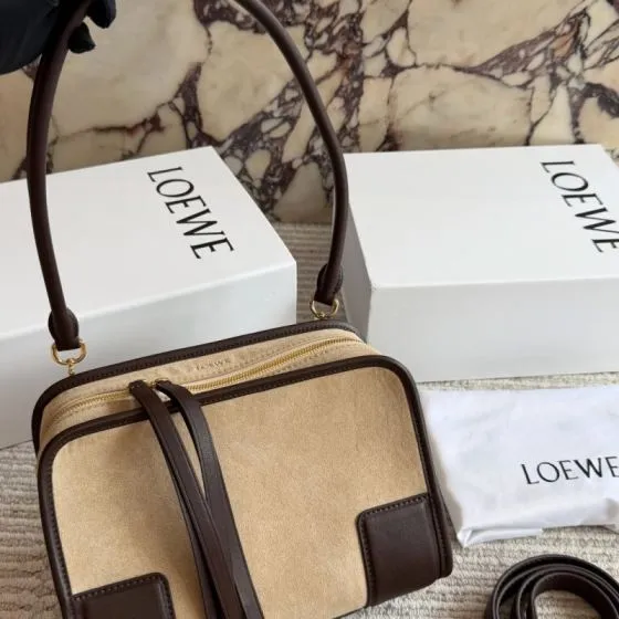 Loewe Brown shoulder bag AAA Quality Replica