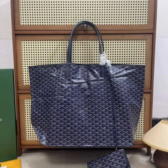 Goyard Blue 40x30x16cm shoulder bag 1 1 Replica