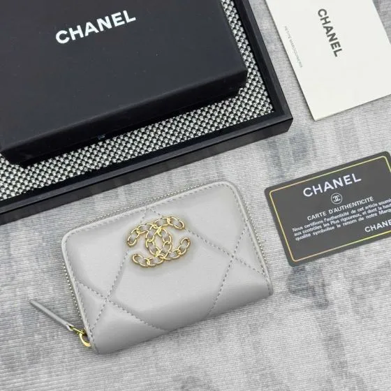 Chanel Light Gray mini everyday 1 1 Replica
