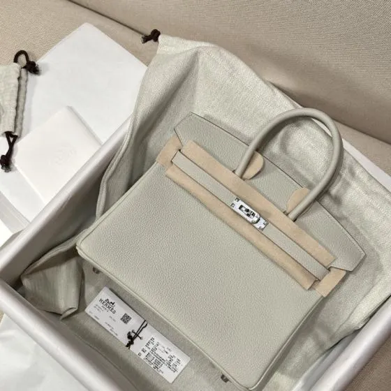Hermes Birkin Light gray 25cm everyday