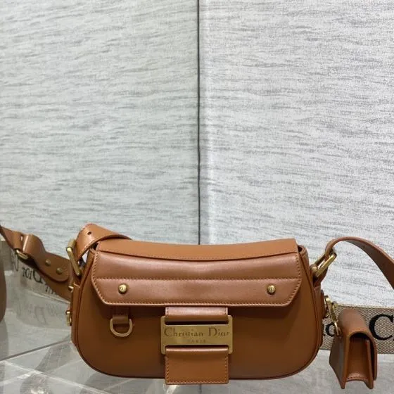 Dior Brown Leather crossbody — 1:1 Replica