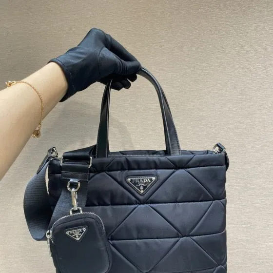 Prada Black 25x18x10cm shoulder bag AAA Quality Replica