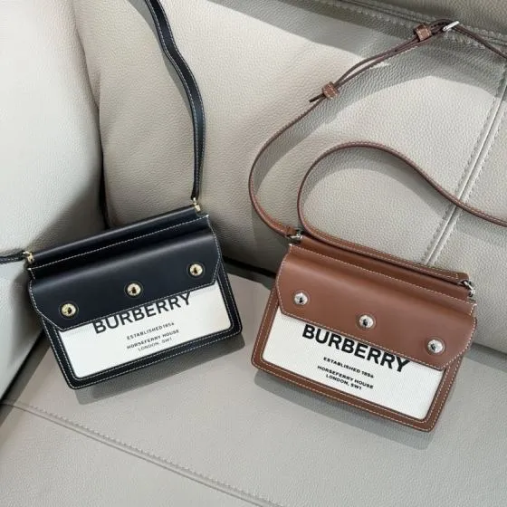 Burberry Black shoulder bag Top Quality Replica
