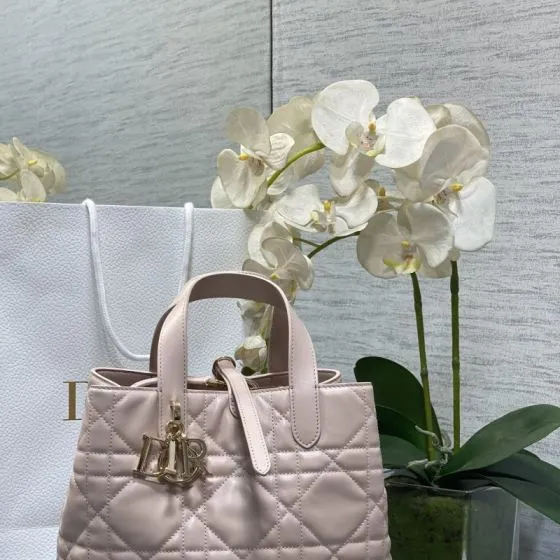 Dior Toujours Pink tote Top Quality Replica