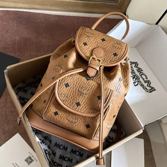 MCM Visetos 25x18x10cm shoulder bag Top Quality Replica