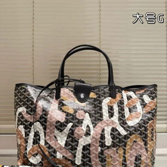 Goyard Black 40x30x16cm shoulder bag Top Quality Replica