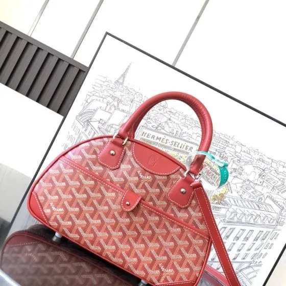 Goyard Red 25x18x10cm shoulder bag Top Quality Replica