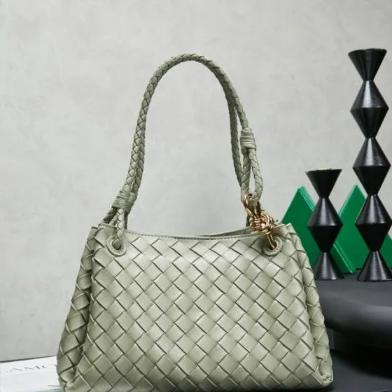 Bottega Veneta Green 25x18x10cm shoulder bag 1 1 Replica