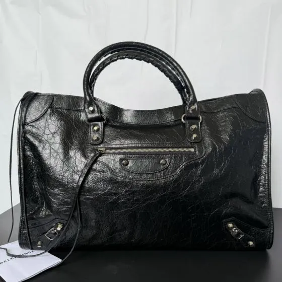Balenciaga City Black 38x28x15cm shoulder bag Premium Replica