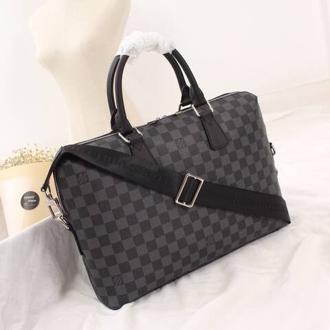 Louis Vuitton Damier Graphite 37x28x6cm work AAA Quality Replica