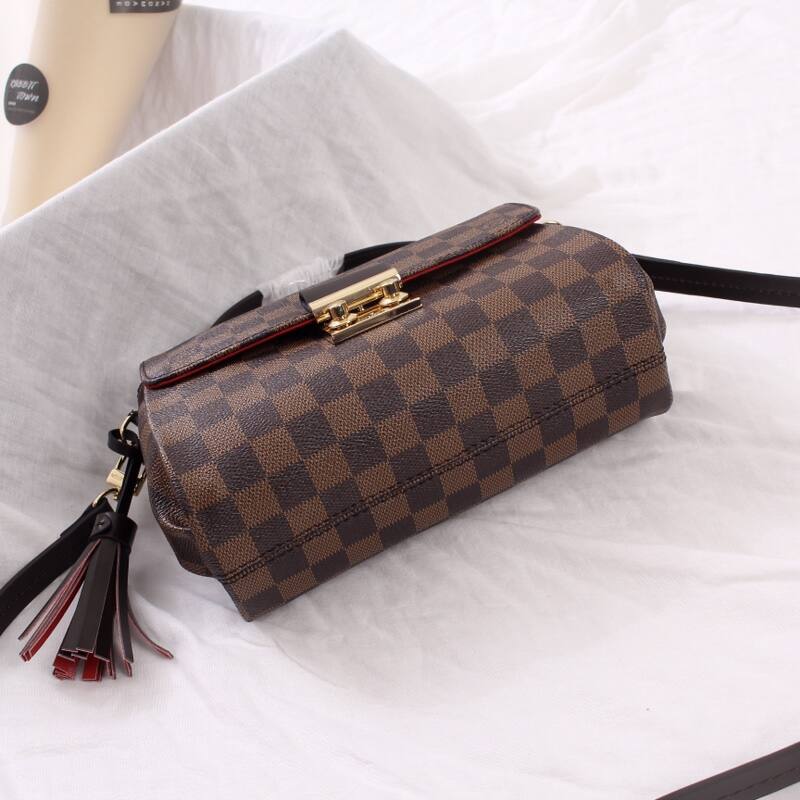 Louis Vuitton M41581 Damier Ebene 21 5-18-9cm crossbody — AAA Quality Replica